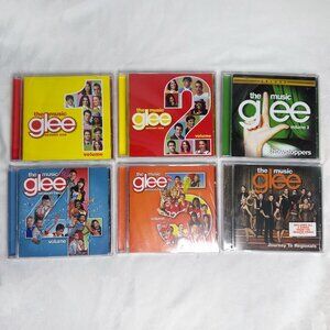 Glee CDs - Volumes 1-5 plus Journey to Regionals